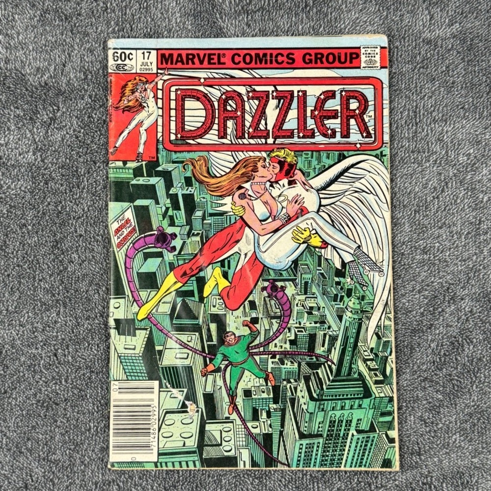 Marvel Comics Dazzler #17 July 1982 Bronze Age Angel Appearance Alison‎ Blaire